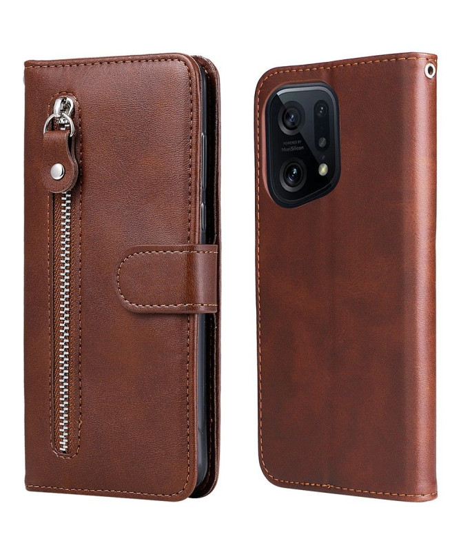 Housse Oppo Find X5 Pro Éléna Portefeuille