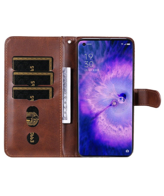 Housse Oppo Find X5 Pro Éléna Portefeuille