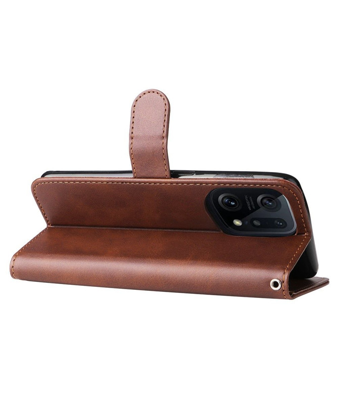 Housse Oppo Find X5 Pro Éléna Portefeuille