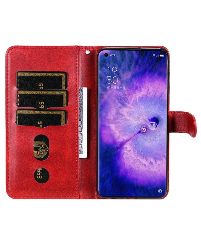 Housse Oppo Find X5 Pro Éléna Portefeuille
