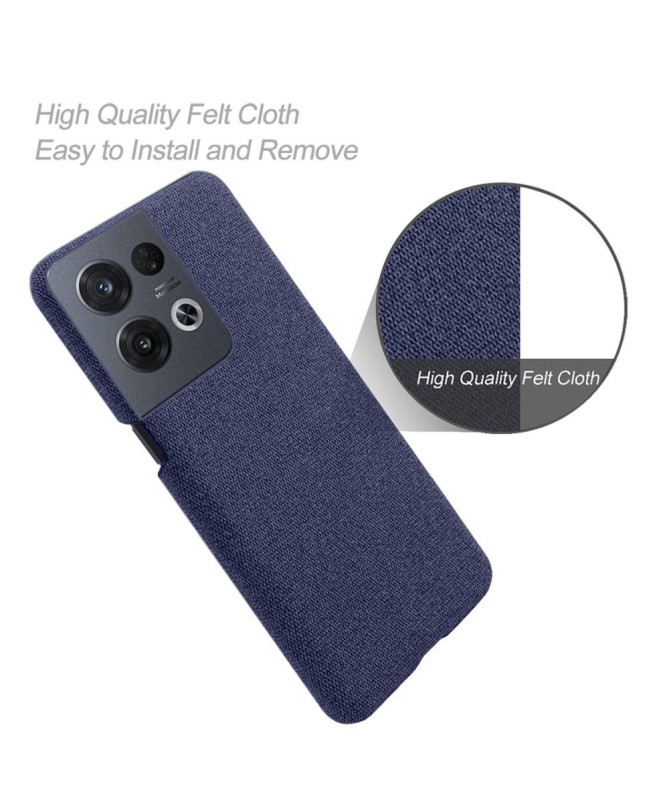 Coque Oppo Reno 8 revêtement tissu