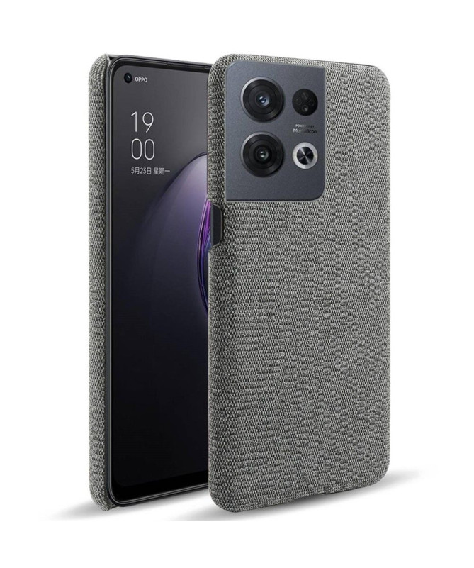 Coque Oppo Reno 8 revêtement tissu