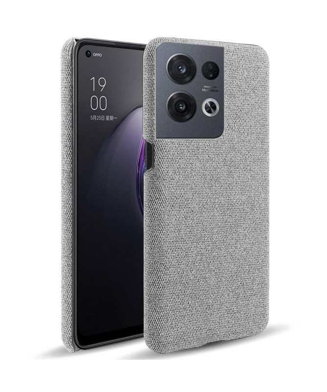 Coque Oppo Reno 8 revêtement tissu