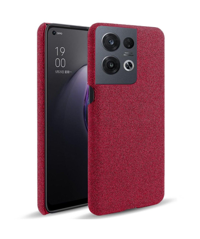 Coque Oppo Reno 8 revêtement tissu