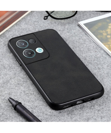 Coque Oppo Reno 8 Pro Jazz simili cuir vintage