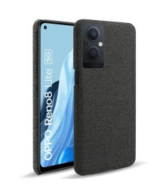 Coque Oppo Reno 8 Lite revêtement tissu