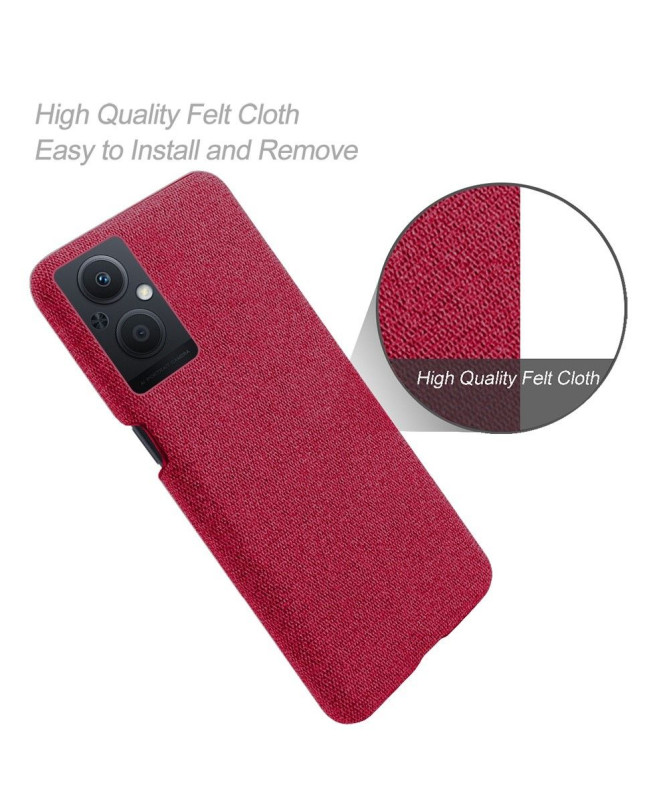 Coque Oppo Reno 8 Lite revêtement tissu