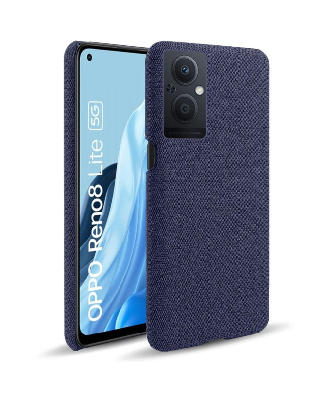Coque Oppo Reno 8 Lite revêtement tissu