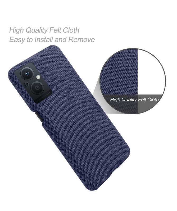Coque Oppo Reno 8 Lite revêtement tissu