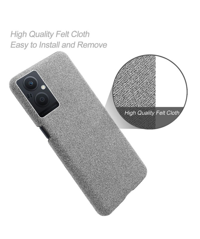 Coque Oppo Reno 8 Lite revêtement tissu