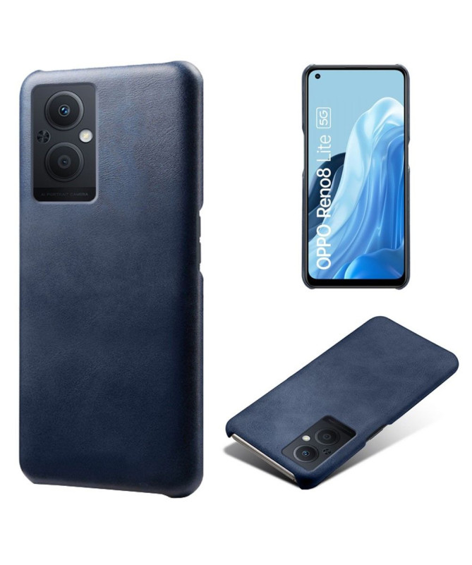 Coque Oppo Reno 8 Lite Simili Cuir Basique