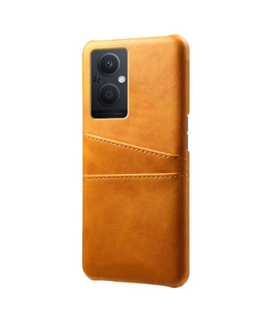 Coque Oppo Reno 8 Lite Porte Cartes Simili Cuir Basique