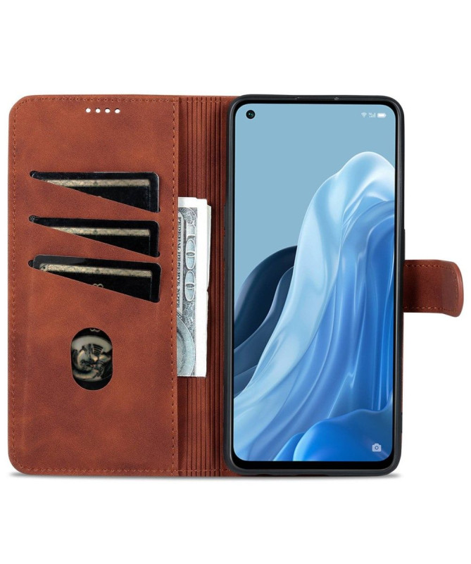 Housse Oppo Reno 8 Lite AZNS Rabat Porte-Cartes