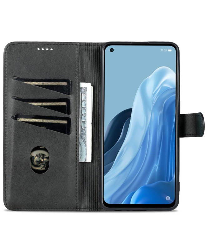 Housse Oppo Reno 8 Lite AZNS Rabat Porte-Cartes