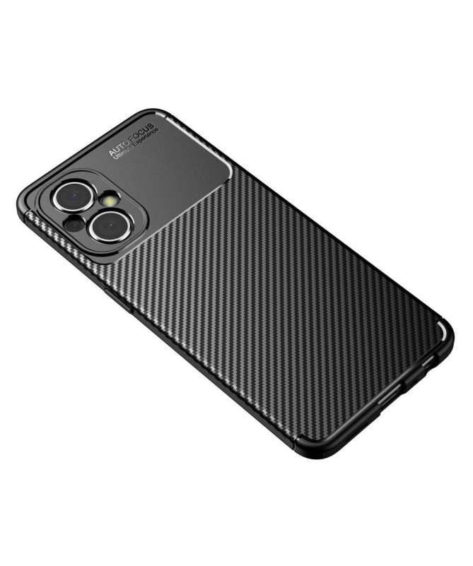 Coque Oppo Reno 8 Lite style fibre de carbone