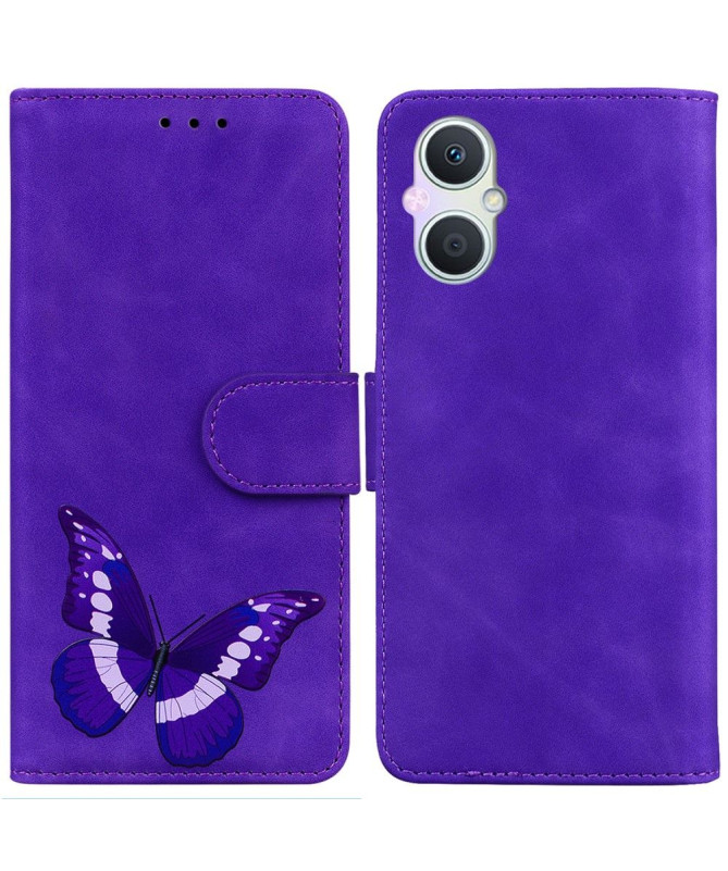 Housse Oppo Reno 8 Lite Protection Papillon Coloré