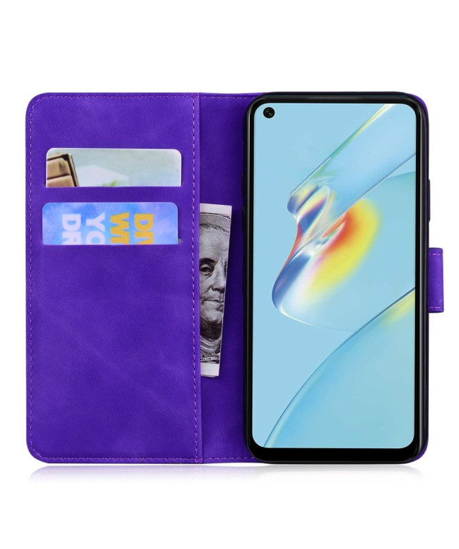 Housse Oppo Reno 8 Lite Protection Papillon Coloré