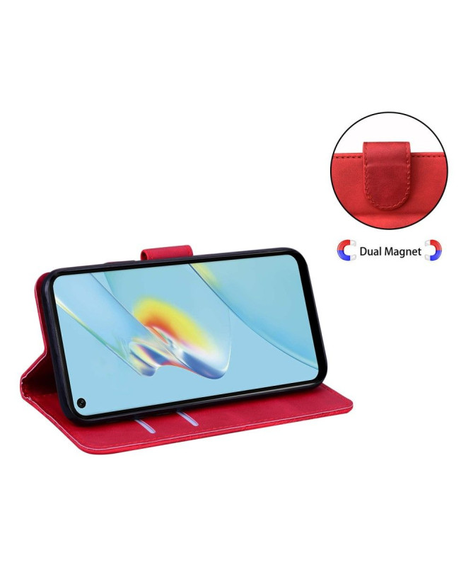 Housse Oppo Reno 8 Lite Protection Papillon Coloré