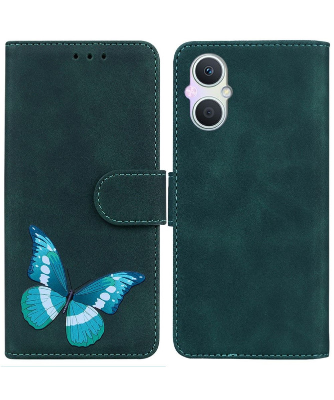 Housse Oppo Reno 8 Lite Protection Papillon Coloré