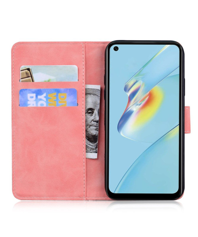 Housse Oppo Reno 8 Lite Protection Papillon Coloré