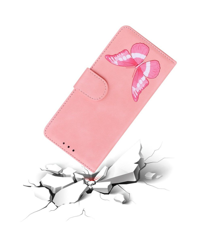 Housse Oppo Reno 8 Lite Protection Papillon Coloré