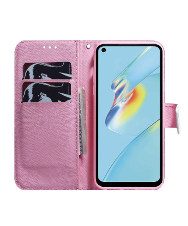 Housse Oppo Reno 8 Lite fleur sauvage