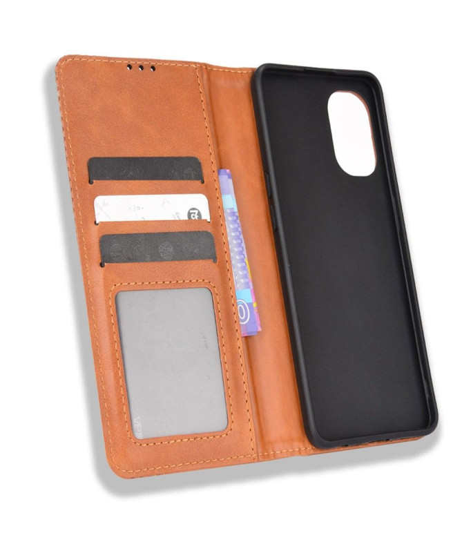 Étui Oppo Reno 8 Lite Le Cirénius Style Cuir