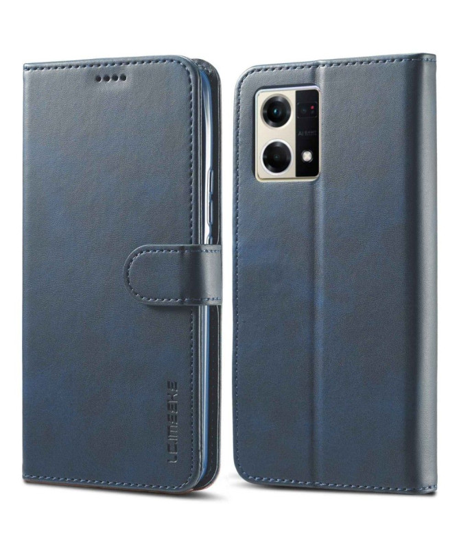 Housse Oppo Reno 8 Effet Cuir LC.IMEEKE