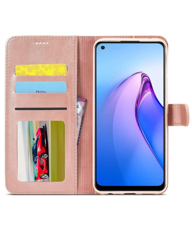 Housse Oppo Reno 8 Effet Cuir LC.IMEEKE