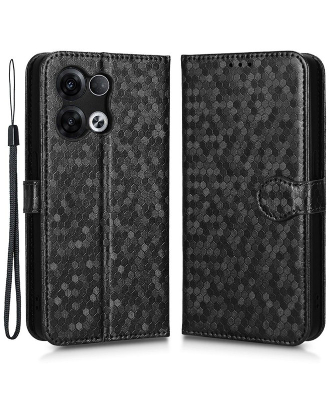 Housse Oppo Reno 8 Design Nid d'Abeille