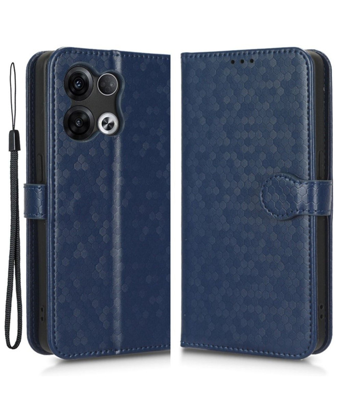 Housse Oppo Reno 8 Design Nid d'Abeille