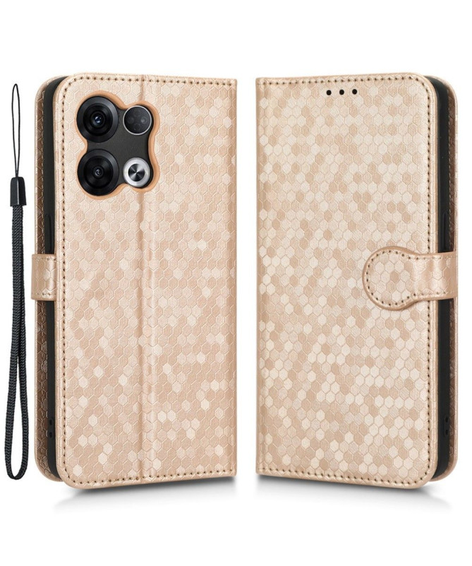 Housse Oppo Reno 8 Design Nid d'Abeille