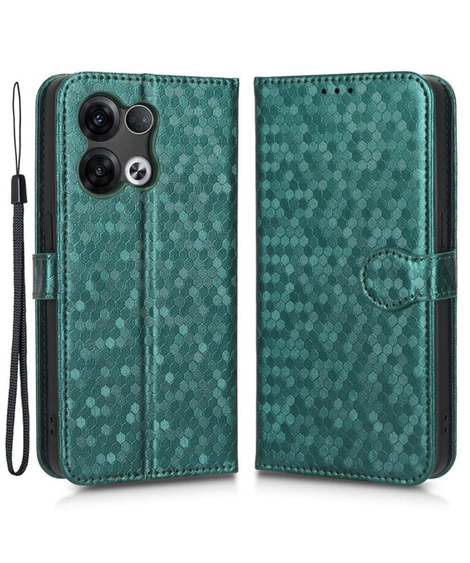 Housse Oppo Reno 8 Design Nid d'Abeille