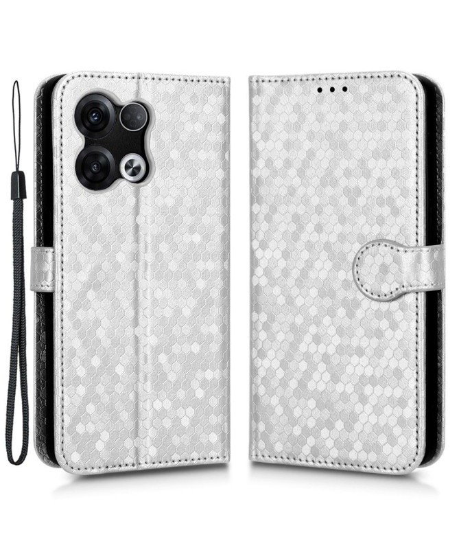 Housse Oppo Reno 8 Design Nid d'Abeille