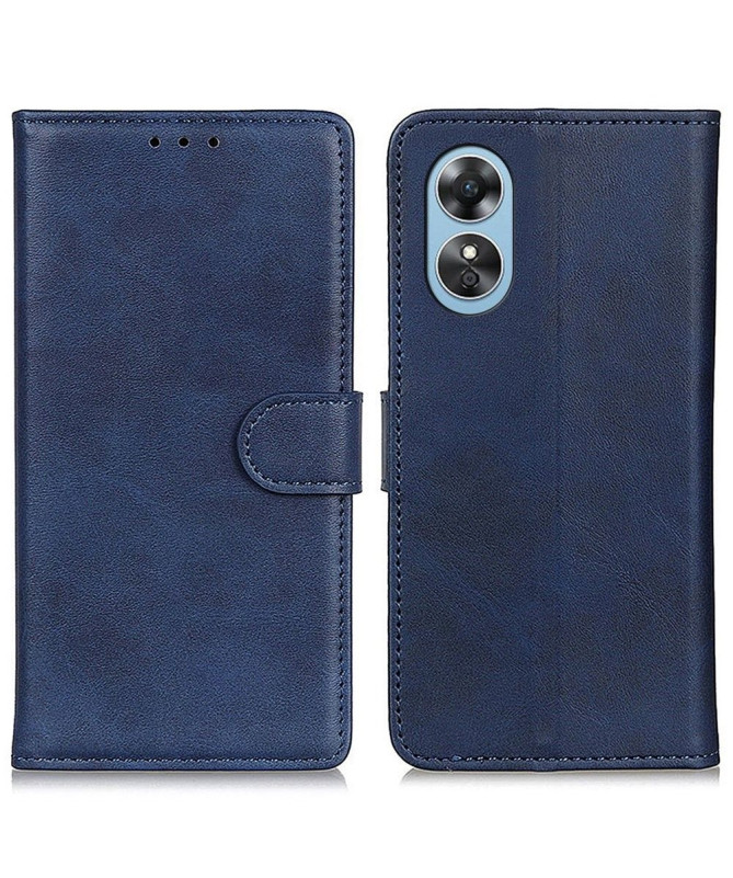 Housse Oppo A17 Marius effet cuir mat