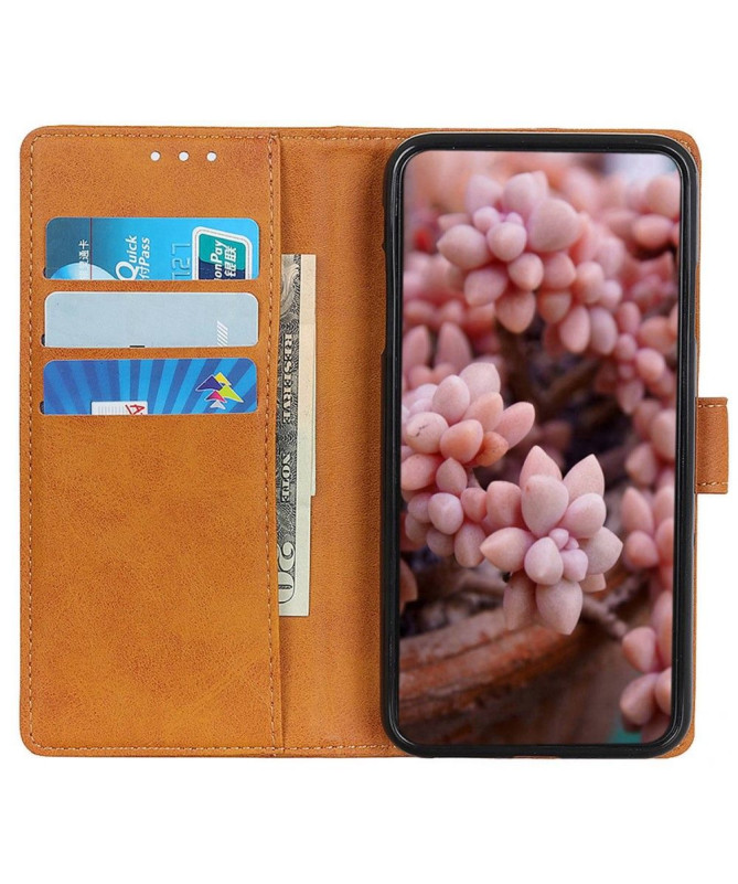 Housse Oppo A17 Marius effet cuir mat