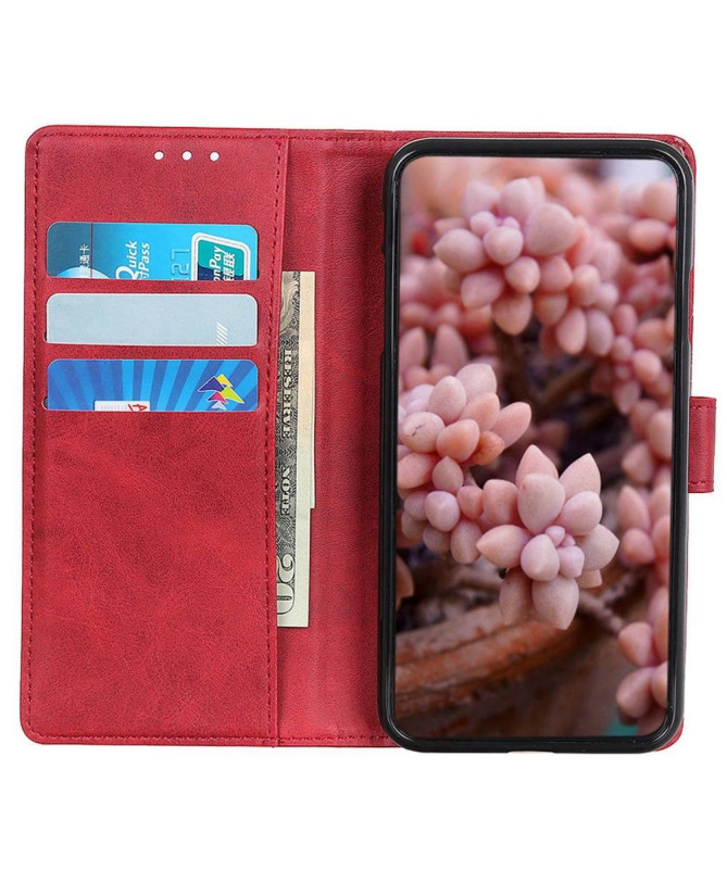 Housse Oppo A17 Marius effet cuir mat