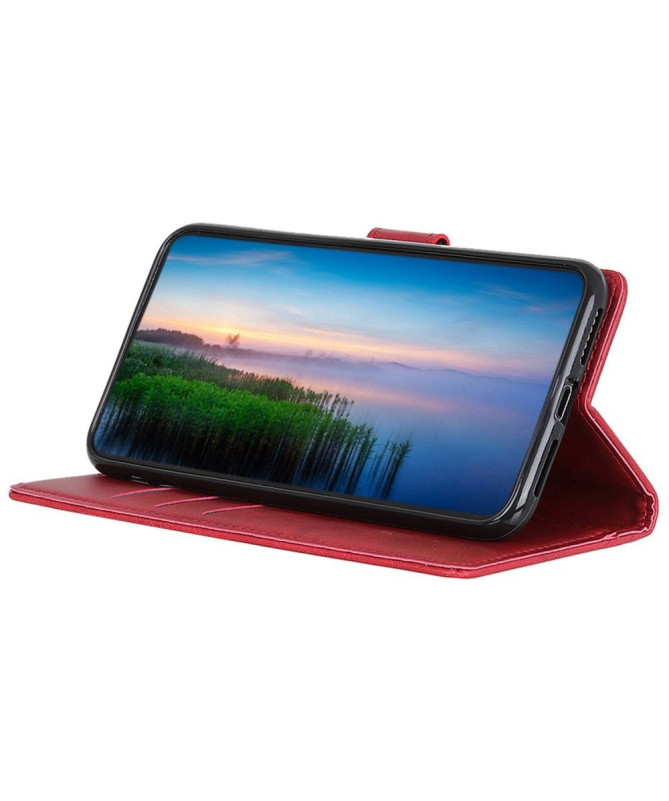 Housse Oppo A17 Marius effet cuir mat