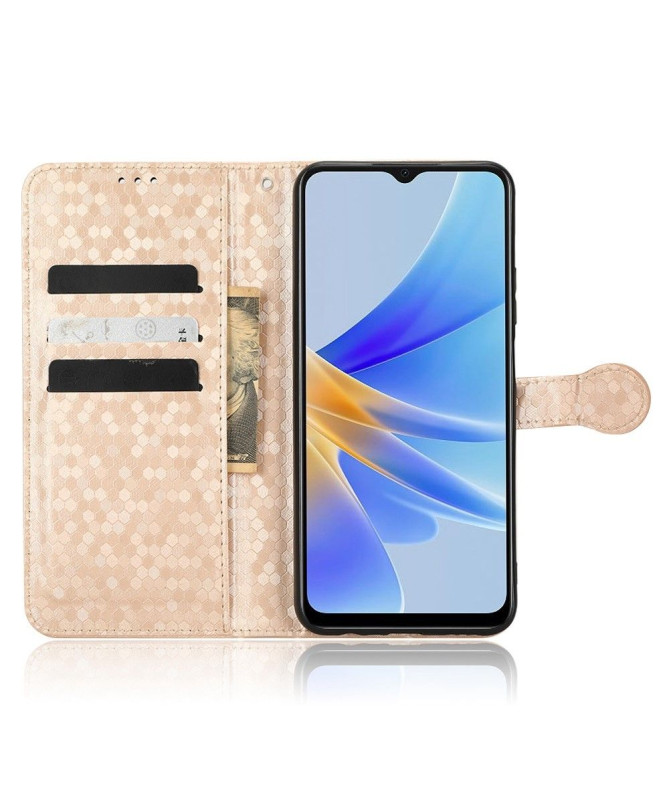 Housse Oppo A17 Design Nid d'Abeille