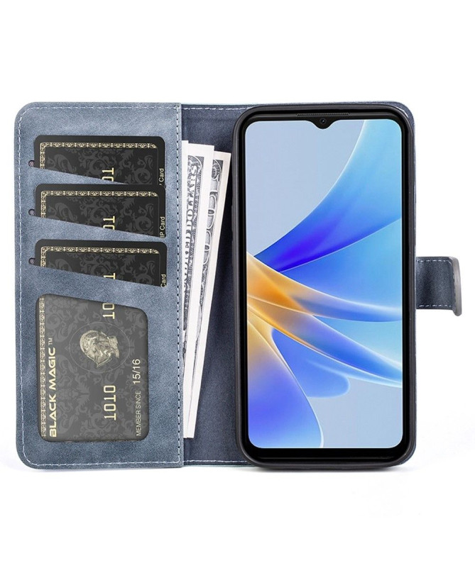 Housse Oppo A17 Stand Folio Bicolore