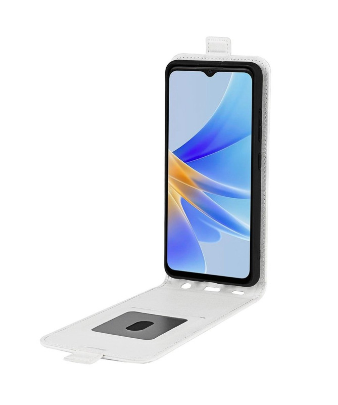 Housse Oppo A17 simili cuir avec rabat vertical