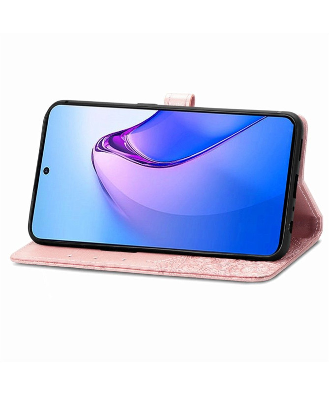 Housse Oppo Reno 8 Pro Mandala Rétro