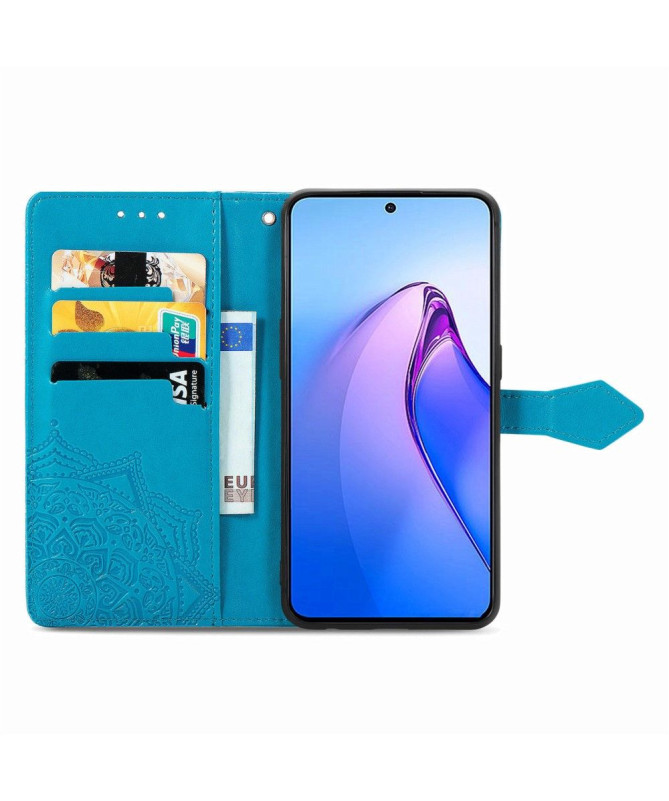 Housse Oppo Reno 8 Pro Mandala Rétro