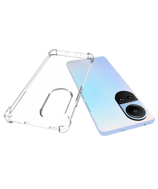 Coque Oppo Reno 10 / 10 Pro transparente angles renforcés