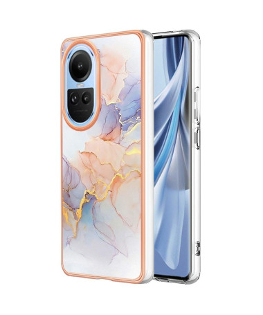 Coque Oppo Reno 10 / 10 Pro marbre coloré