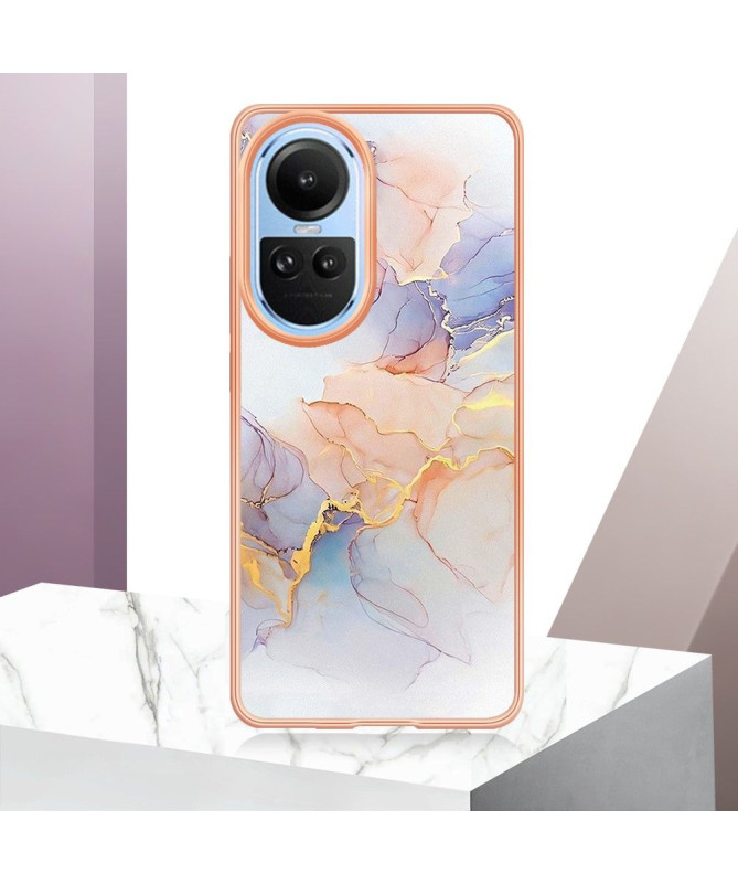 Coque Oppo Reno 10 / 10 Pro marbre coloré