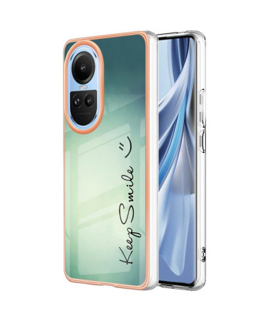 Coque Oppo Reno 10 / 10 Pro Garder le sourire " Keep Smile "