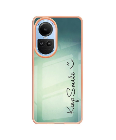 Coque Oppo Reno 10 / 10 Pro Garder le sourire " Keep Smile "