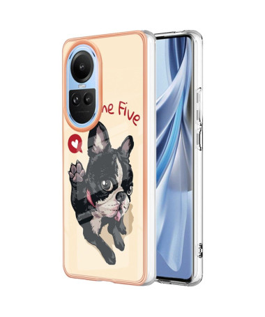 Coque Oppo Reno 10 / 10 Pro Give Me Five Dog