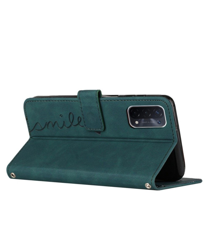 Housse Oppo A54 5G / A74 5G Smiles Retro